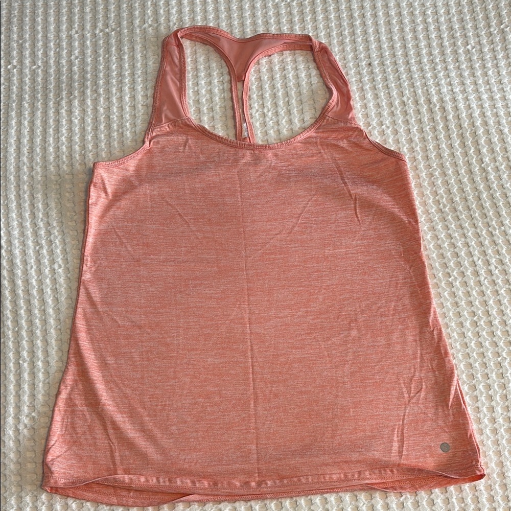 Women's Athletic Tank Top Coral Small